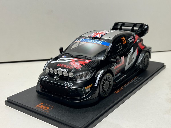 Toyota Gr Yaris Rally1 Hybrid, #33 E. Evans, Rallye Monte Carlo 2024, Ixo 1:18-image