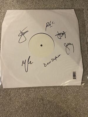 SNOW PATROL - WILDNESS SIGNED LTD ED OF 50  TEST PRESSING RECORD LP AUTOGRAPHED
