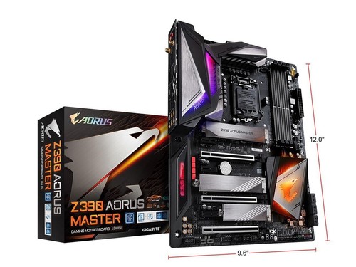 GIGABYTE Z390 AORUS MASTER LGA 1151 (300 Series) ATX motherboard - Afbeelding 1 van 9