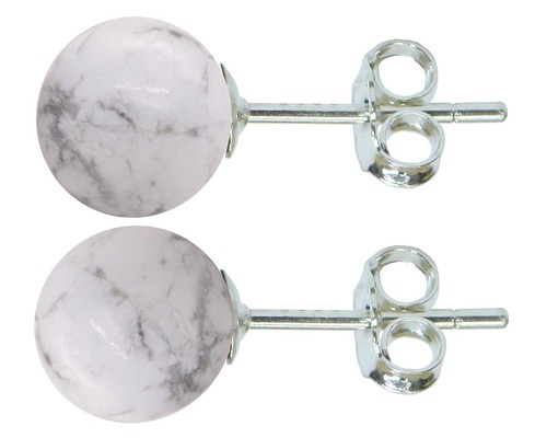 Perla Coltivata IN Acqua Dolce & Orecchini con Zirconia Cubica Argento