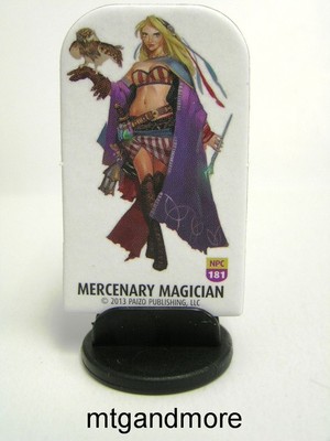 Pathfinder Battles Pawns/Tokens - #181 Mercenary Magician - NPC Codex
