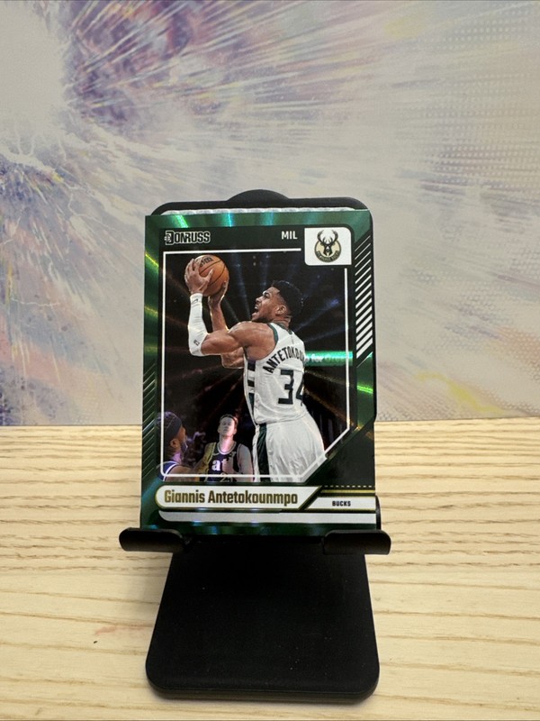 2024-25 Panini Donruss - Giannis Antetokounmpo #172 Holo Green Laser