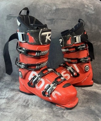 Rossignol Allspeed Elite 130 Men's Ski Boots Red Size 25.5 (298mm) Sensor Blade