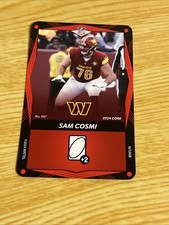 2024 UNO Elite Core Edition #047 Sam Cosmi Red