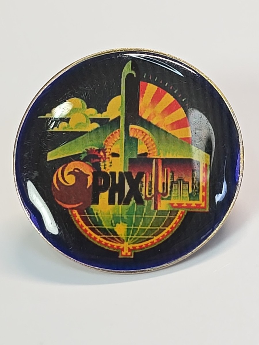 PHX Phoenix International Airport Travel Souvenir Lapel Pin