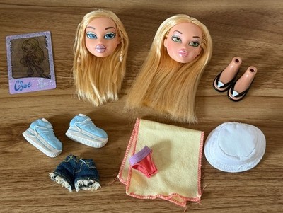 Bratz Beach Strand Cloe Kopf Head 2 Stück Fashion Kleidung Zubehör