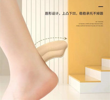 8Pcs Black Heel Pads for Shoes - Cushion Inserts Grips ,Prevent Heel Slip