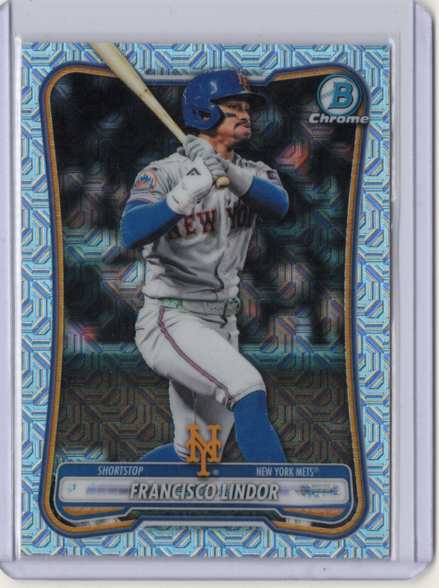 2026 Bowman Chrome - Francisco Lindor #17 Mojo Refractor