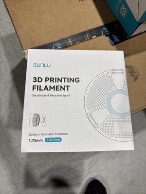 SUNLU PLA+ SILK Filament 1.75mm Shiny Metallic Light Gold 3D Printer Consumables