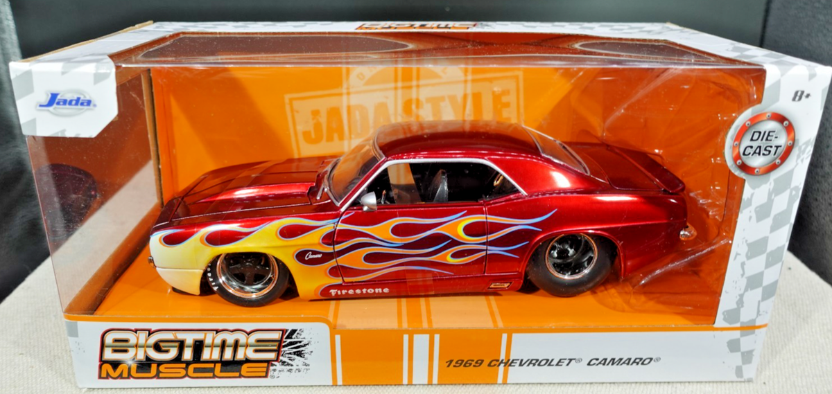 Jada Toys Big Time Muscle 1969 Chevrolet Camaro 1/24 | eBay
