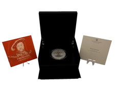 Coin Silver Proof British Monarchs King Henry VIII 2023 5oz £10 BOX + COA
