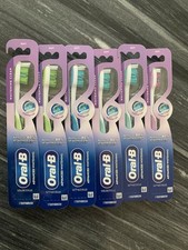 LOT OF 6 Oral-B Advanced Whitening Toothbrush Soft Bristles oral b manual 6X