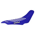 Honda TRX 450 R ER Seat Cover 2004 - 2018  Blue / White Ribs  Enjoy Mfg #197