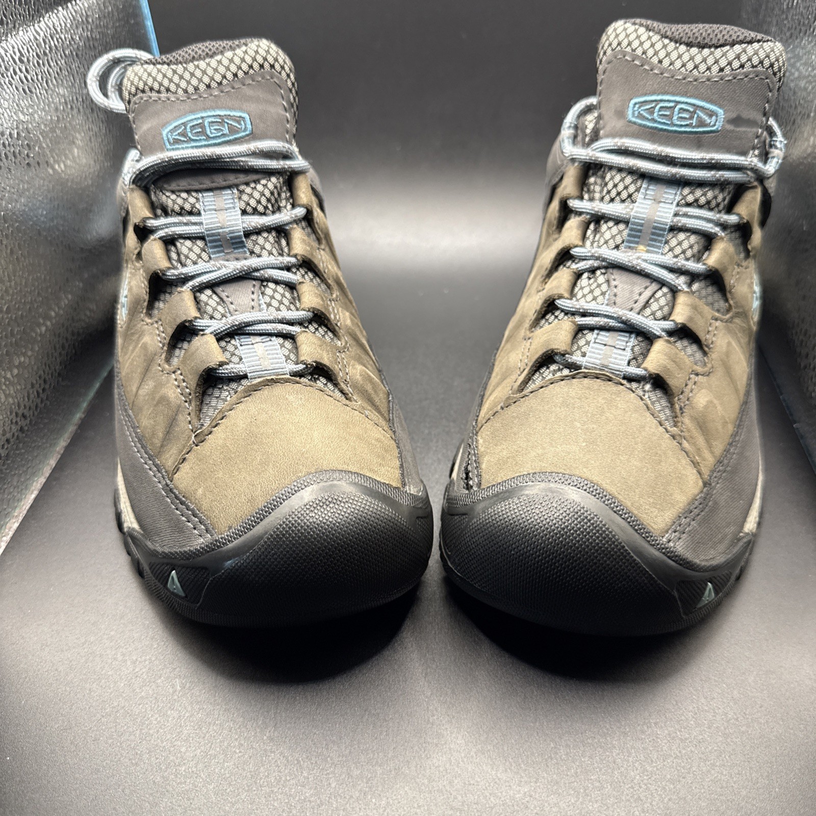 Taglia 8W Keen Targhee impermeabili da trekking grigio scarpe da ginnastica 1023038