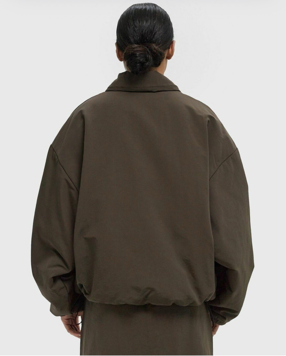 ESSENTIALS Fear of God Women's Military Nylon Bomber Jacket thumbnail 2
