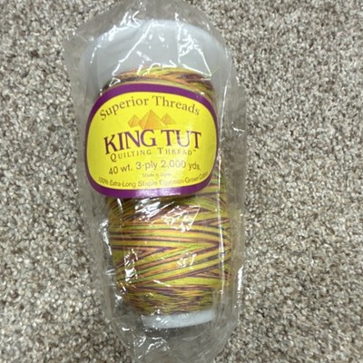 Superior Threads King Tut Quilting Thread 40wt 3-Ply 2000yd Cotton #931
