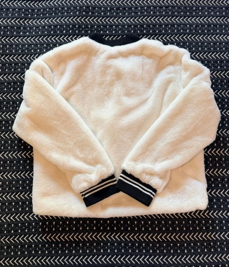 Disney Faux Fur Cream Jacket