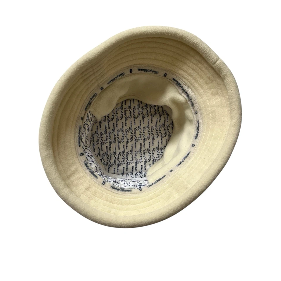 Sombrero cubo polar Conte for Florence blanco crema Foto 4 de 4