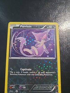 Purrloin RC13/RC25 - Pokemon Legendary Treasures Radiant Collection Card LP