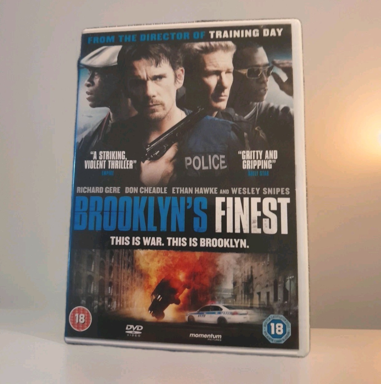 Brooklyn's Finest (DVD, 2010) Disc & Cover, No Case. Richard Gere, Don Cheadle.