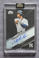 2020 Topps Chrome Black Derek Jeter Autograph #CBA-DJ Yankees