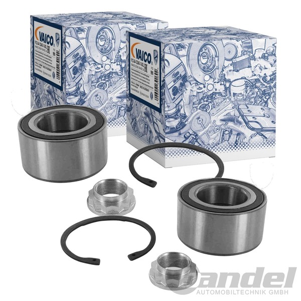 2X Vaico RADLAGER-SATZ Vorne Passend FüR BMW 3 5 X3 X5 | V20-0681-image