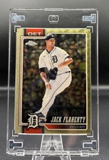 Marketplace image: 2026 TOPPS CHROME GOLD SUPERFRACTOR JACK FLAHERTY 1/1 DETRIOT TIGERS PA3