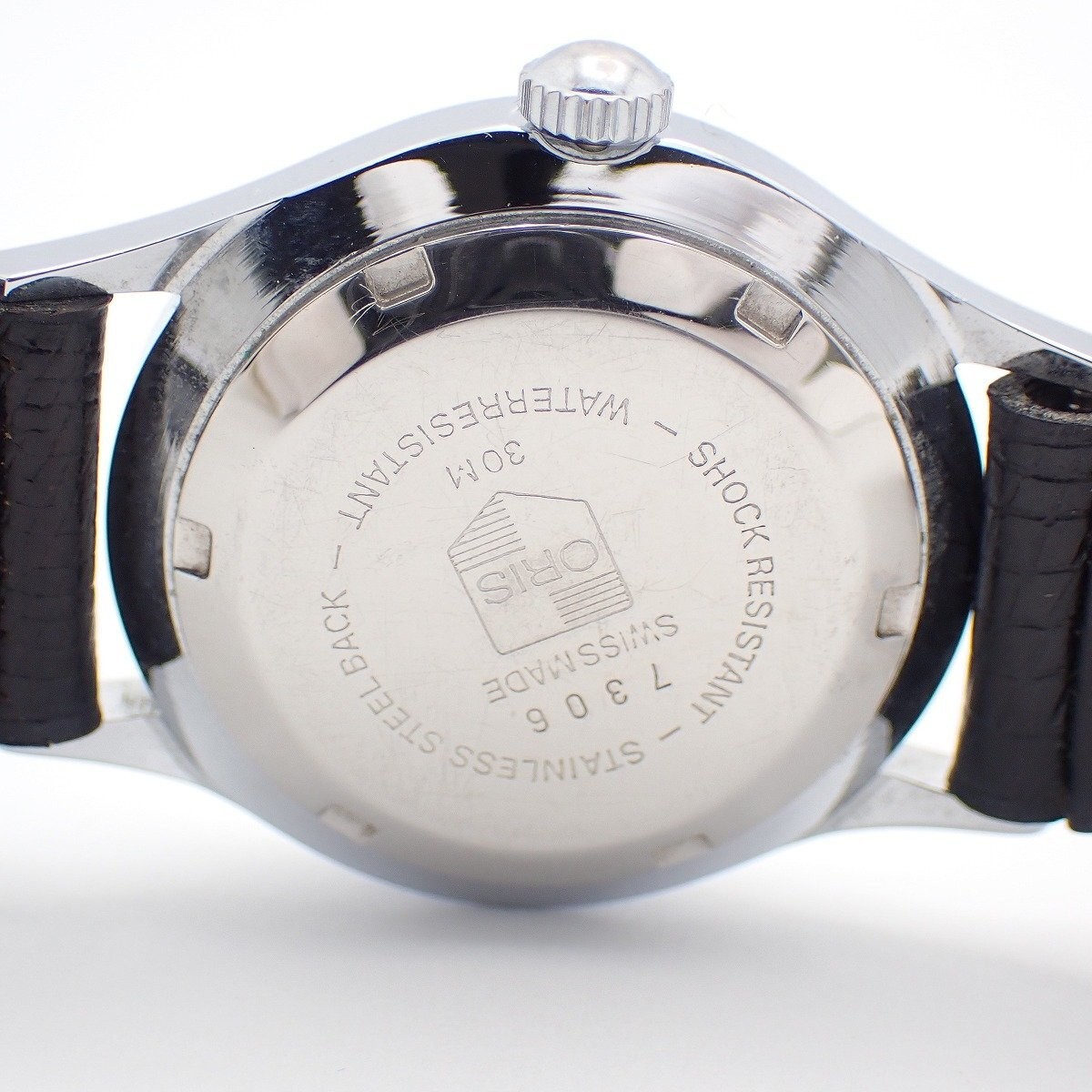 Oris Pointer Date, manual winding, original leath… - image 8