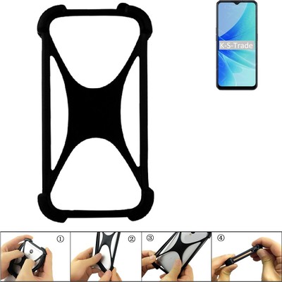 Bumper für Oppo A57 Silikon Hülle Softcase Stoßschutz Kantenschutz Schutz Hü