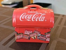 Vintage Coca Cola Cooler Salt And Pepper Shakers. novelty collectible.