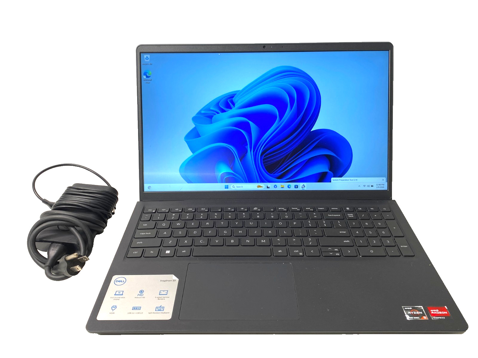 Dell Inspiron 15 3535 Laptop 120HZ FHD AMD Ryzen 5 7520U 8GB 250GB SSD Win11P