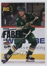 2023-24 Upper Deck Fleer Ultra Rookies Silver Foil Brock Faber #208 Rookie RC