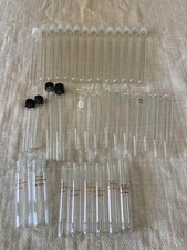 Lot of Lab Glassware Centrifuge Tubes and Culture Tubes