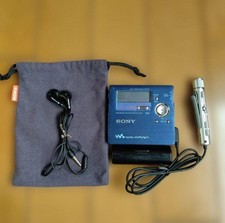 Sony MZ-R909 MiniDisc Walkman Recorder Type-R Tested Works Japan