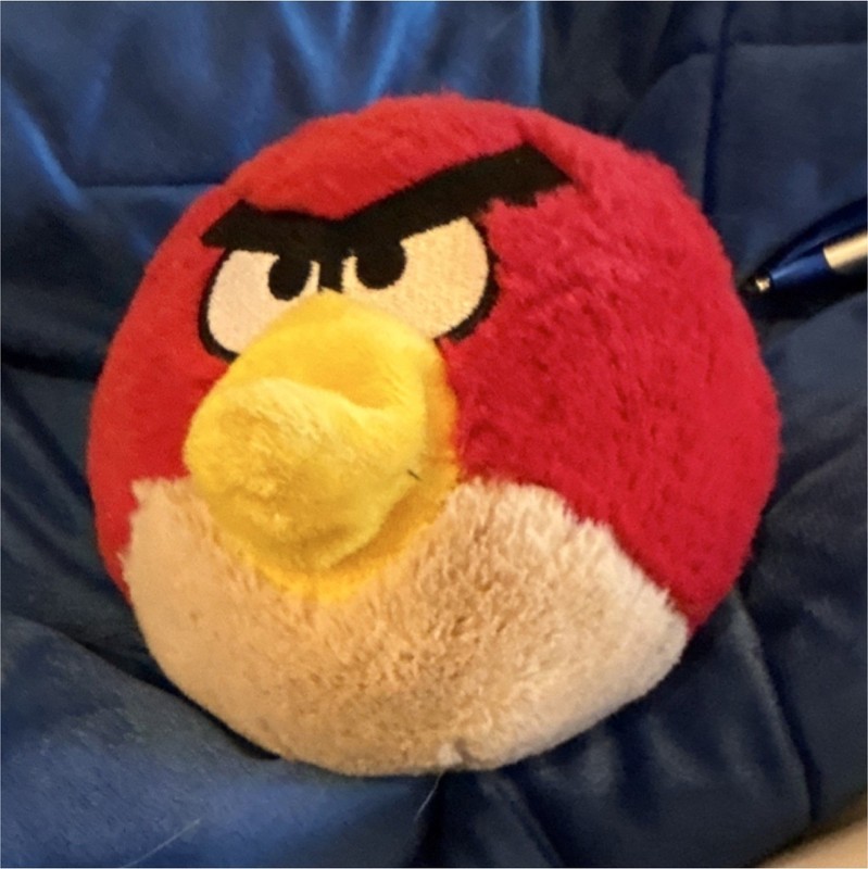 Angry Birds Red Bird Plush Toy Small 6-14 in