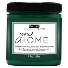 DecoArt Americana Decor Your Home Paint 8oz-Lush Forest - 2 Pack