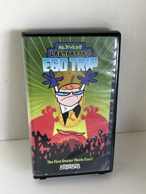 2000 Dexters Laboratory Ego Trip VHS  Black Clam Rare Screening Copy NFR