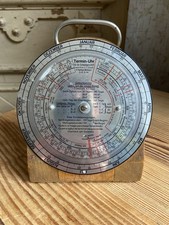 Antike Termin-Uhr Schwangerschaftsrechner Geburtsterminrechner Arztpraxis 1950er