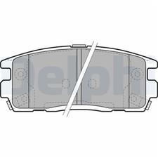 Delphi Bremsbeläge hinten für Chevrolet Captiva Opel Antara