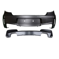 Heck Sto�stange hinten PDC+Diffusor Duplex passt f�r BMW E81 E87 3/5 T�r au�er M