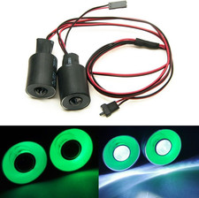 2 Leds Angel Eyes  Demon Eyes LED Light Headlights for 1/10 RC Model Crawler Ca