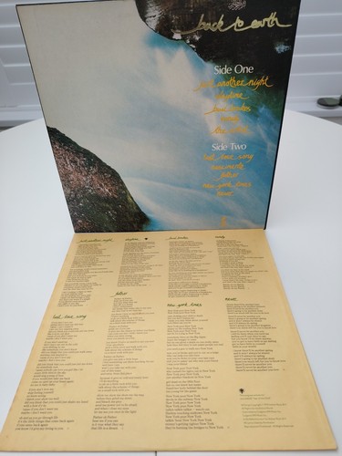 Cat Stevens Back to Earth ILPS9565 1978 A3/B3 Textured Inner/Outer Cover EX EX - Picture 7 of 11
