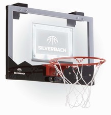 Silverback LED Light-Up Over the Door Mini Basketball Hoop - 18 - Includes M...