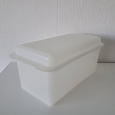 Tupperware Brotkasten 171-6 Toastmax mit Deckel Weiß Vintage 1970er