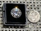 8 Carat Round Cut 13 mm Moissanite With GRA Certification — photo 6