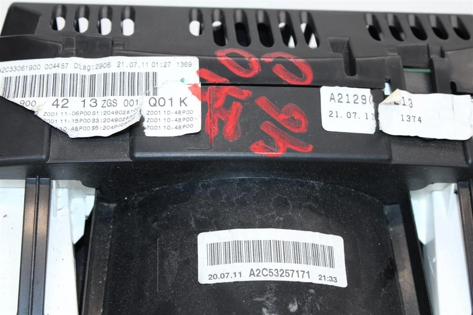 CLUSTER VELOCÍMETRO MERCEDES-BENZ E300 E350 E550 E63 2012 12 2129004213 1372036 Foto 2 de 4