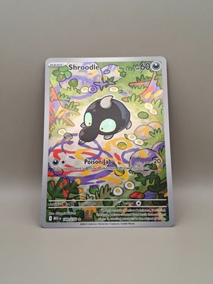 2026 - Pokémon TCG ME1: Mega evolution Shroodle Illustration Rare IR 145/132 NM