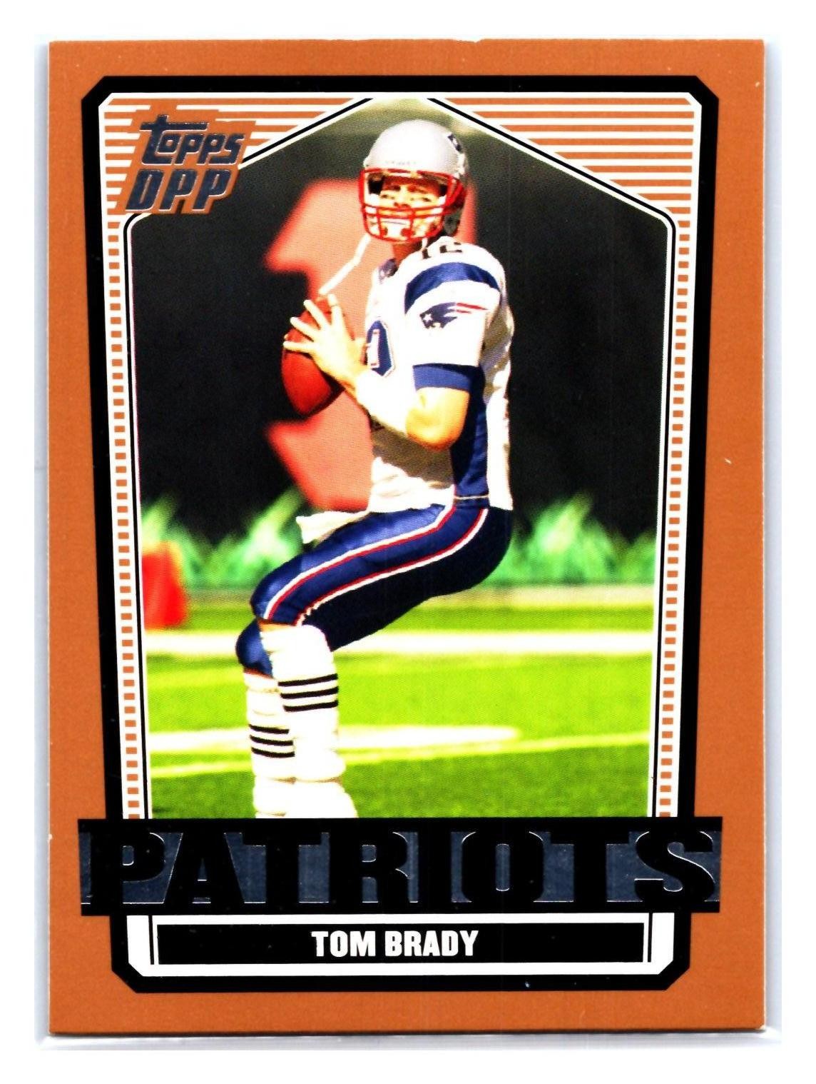 Tom Brady 2007 Topps Draft Picks & Prospects #4 New England Patriots