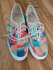 Keds X Sunnylife Shoes Womens 10 Triple Islabomba Flatform Sneaker Canvas Beach