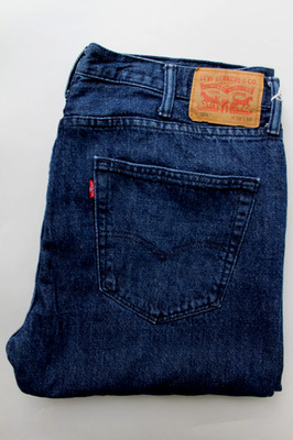 Levi's 508 Regular Tapered Jeans Herren W38 L30 Dunkelblau Denim LEVJ327